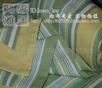 老粗布床上用品与居家小件 传统工艺与现代生活的舒适融合