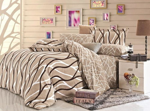 清新舒适，尽在星澜家纺纯棉印花四件套